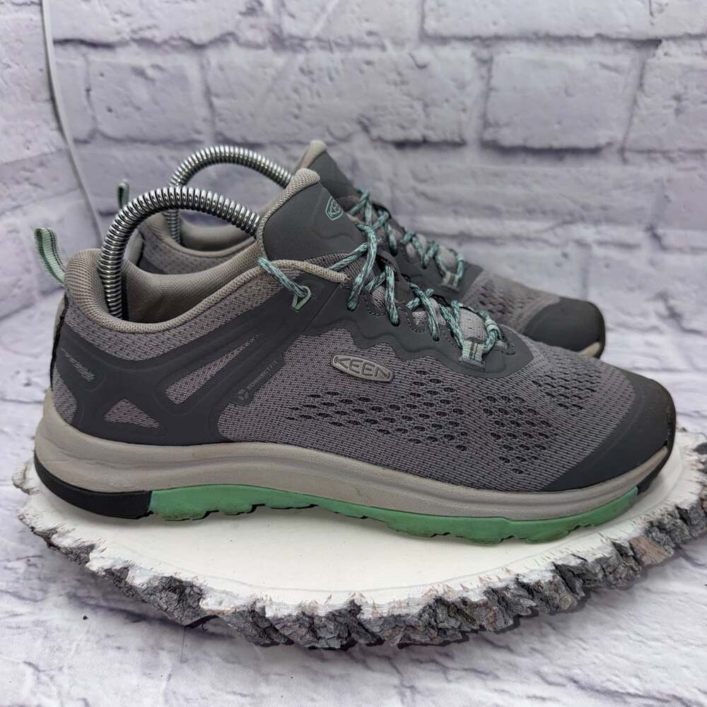KEEN Terradora II Vent Women’s Hiking Shoes Drizzle/Ocean Wave Size 8.5 - Picture 2 of 11